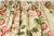 Cream Late 20th Century Custom Made Floral Curtain Panels - A Pair For Sale - Image 8 of 10