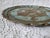 A vintage Italian Florentine turquoise and gold gilt round tray, made in Italy. This beauty can be used as a decorative...