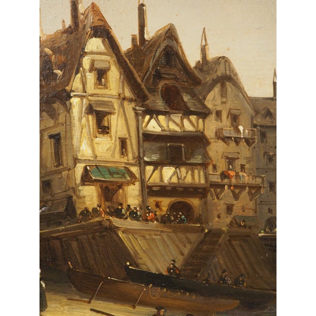 19th Century French Coastal Landscape Painting, Signed Kuwasseg For Sale - Image 18 of 18