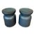Outdoor Side Tables – Set of 2 | Sculptural Modern Design For Sale