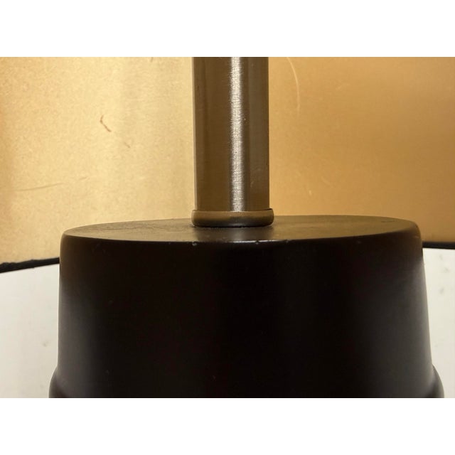 Black Circa 2007 Pacific Coast Lighting Plaster Table Lamps, Pair For Sale - Image 8 of 12