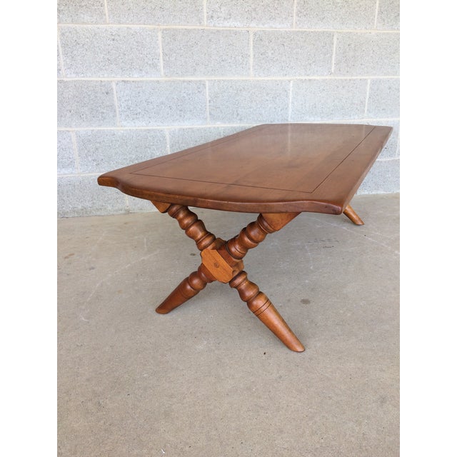 Cushman Colonial Maple Coffee Table Chairish