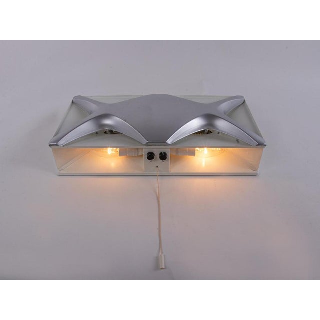 Large Oyster Light Panel by Klaus Link for Staff, 1968 For Sale - Image 4 of 8