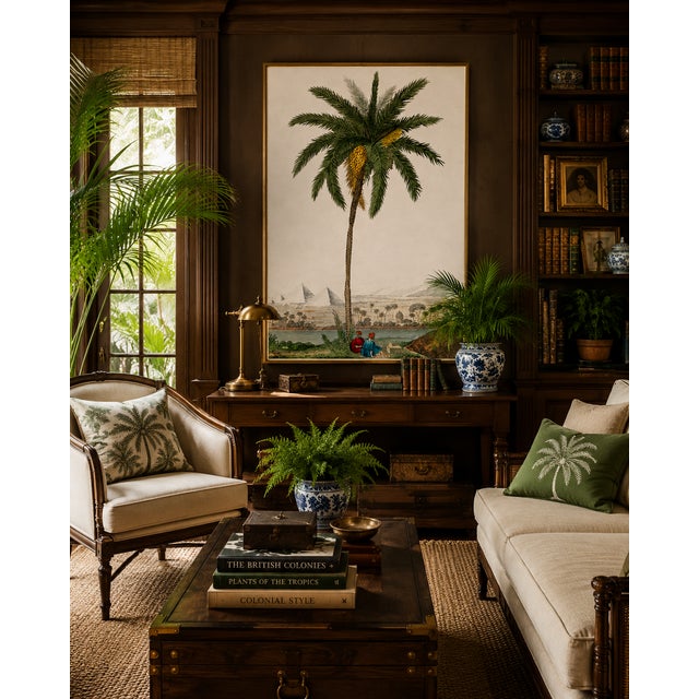 Not Yet Made - Made To Order Vintage Date Palm Tree, Botanical Art Print Reproduction, 24" X 36" For Sale - Image 5 of 9