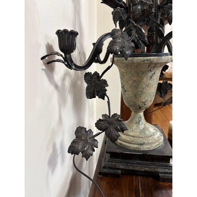 Green Maitlin-Smith Candelabra For Sale - Image 8 of 9