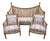 Louis XVI Salon in Rechambered Wood, Set of 3 For Sale