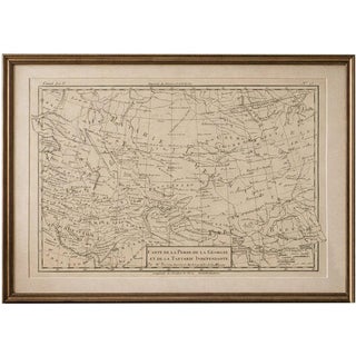 Antique Map of Georgia and Tartary, 1780 For Sale