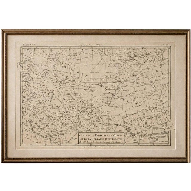 Antique Map of Georgia and Tartary, 1780 For Sale