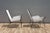 White Vintage Pair of Iron and Rope Lounge Chairs | Mid Century Modern Sculptural Accent Chairs For Sale - Image 8 of 18