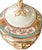 Turquoise 19th Century Edge, Malkin & Co. Staffordishire Hand Painted Turquoise and Brown Porcelain Tureens With Gold Gilding - a Pair For Sale - Image 8 of 14