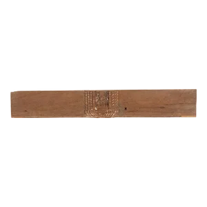 19th Century Maharashtra Ganesha Lintel Carving