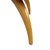 Heywood-Wakefield Solid Birch Round Lazy Susan Coffee Table in Wheat For Sale - Image 9 of 18