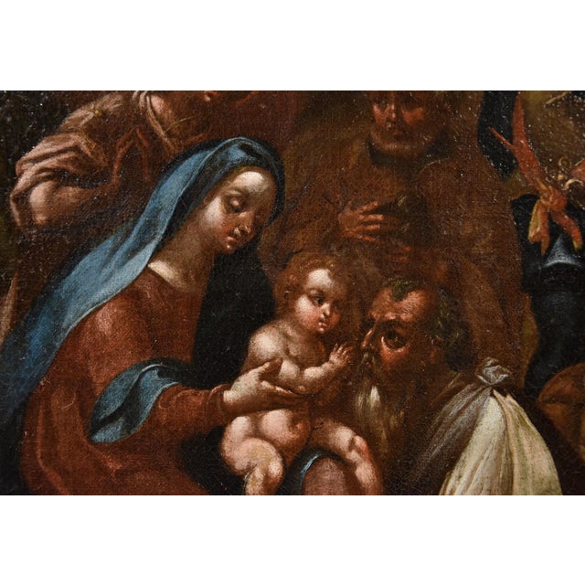 Giovanni Stradano, Adoration of the Magi, 1500s-1600s, Oil on Canvas For Sale - Image 4 of 16