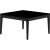 Ribbons black 50 coffee table by mowee. Dimensions: d 50 x w 50 x h 29 cm. Material: aluminum and hpl top. Weight: 8 kg....