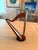 Wood Vintage Wooden Miniature Harp For Sale - Image 7 of 10