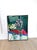 Unique vintage floral still life painting by Robert Wood, featuring a bold color palette and expressive style. The playful...