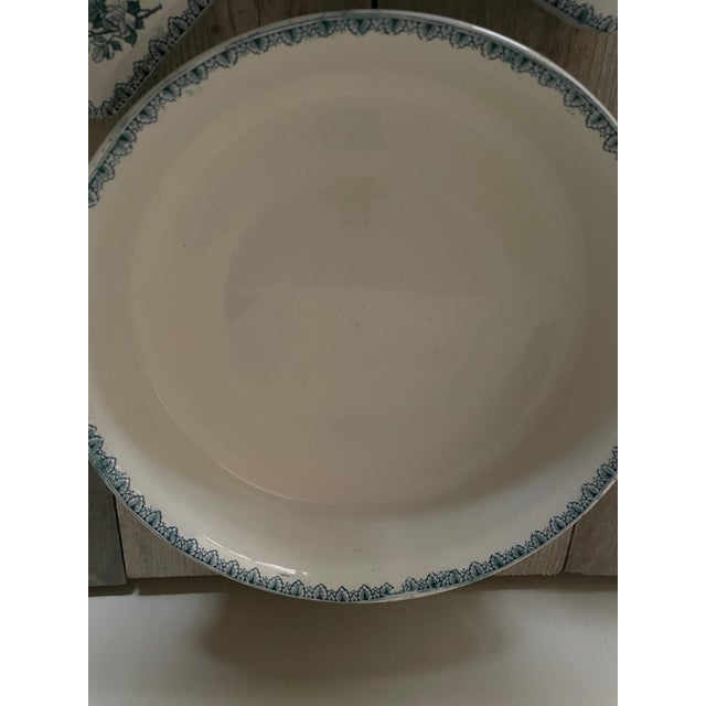 Antique Bathroom Set from Sarreguemines, 1890s, Set of 4 For Sale - Image 6 of 16