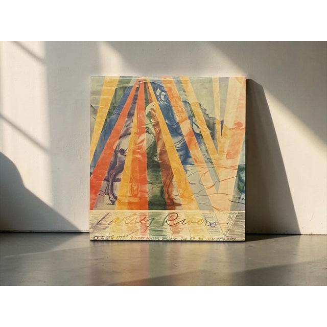 Signed & Numbered Exhibition Poster by Larry Rivers, Robert Miller Gallery, New York, 1977 For Sale - Image 12 of 13