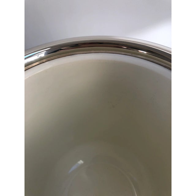 Mid-Century Modern Italian Argente Silver Plate Ice Bucket For Sale - Image 4 of 11