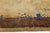 Chinese Art Deco Wool Rug Pagoda & Floral Design - Earthy Bronze & Gold Tones For Sale In New York - Image 6 of 11