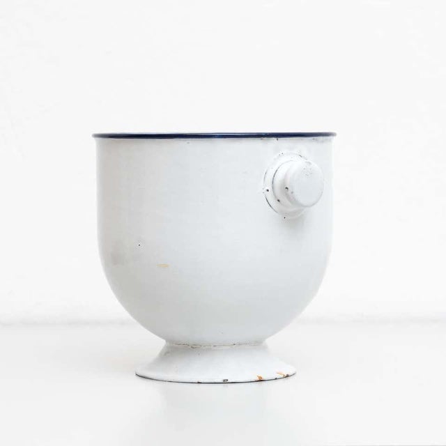 Vintage Metal Vase, 1930 For Sale - Image 6 of 12