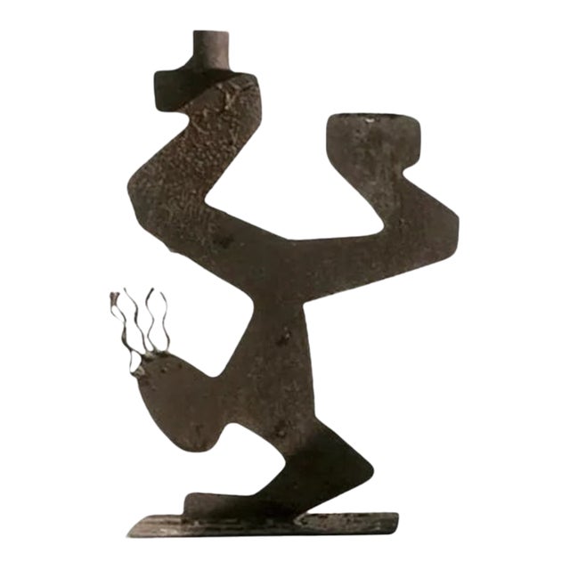 Keith Haring Style Candle Holder For Sale