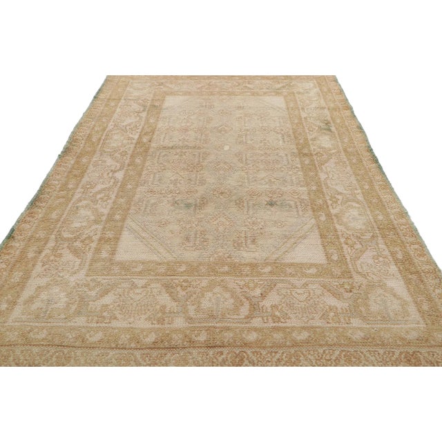 Early 20th Century Antique Persian Malayer Rug - 03'06 X 06'06 For Sale - Image 5 of 9