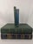Late 19th Century Antique Plato Phaedo 1875 & Republic 1907 Blue Green Gold Gilt Books - Pair For Sale - Image 5 of 18
