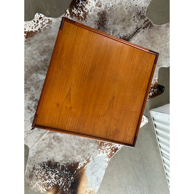 Vintage Danish Modern Teak Coffee Table For Sale - Image 9 of 9