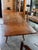 19th Century French Cherry Extension Farm Table With Cabriole Legs For Sale - Image 9 of 16