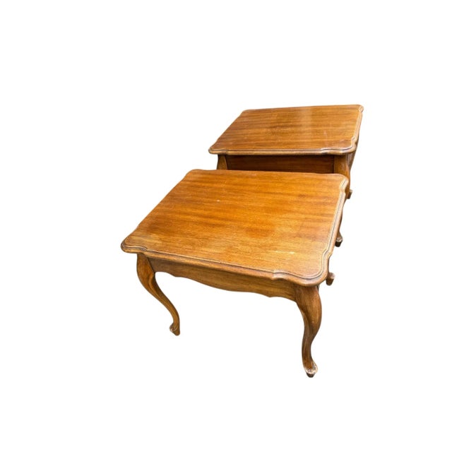 Thomasville Thomasville Side Tables - a Pair For Sale - Image 4 of 9