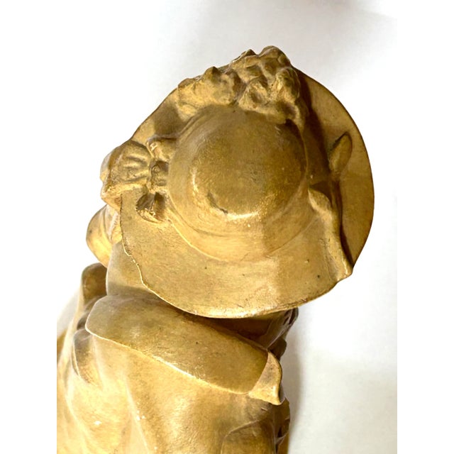 Pair of Borghese Terra Cotta Figurines, 1890 For Sale - Image 9 of 12