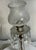 Early 20th Century Electrified Clear Luster Boudoir Lamps With Frosted Grape Shades - Pair For Sale - Image 11 of 12