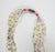 Traditional Vintage 1990s Artist Made Mother of Pearl Beaded Necklace For Sale - Image 3 of 5