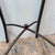Silver Contemporary Burnished Steel Side Table For Sale - Image 8 of 11