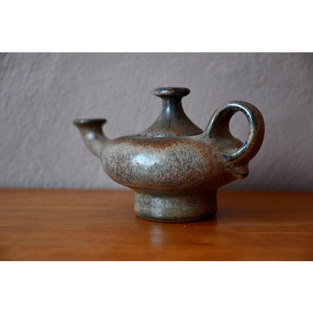 Brutalist Studio Ceramics Stoneware Teapot, 1970s For Sale - Image 3 of 10