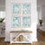 Kenneth Ludwig Chicago Protea Abstract Prints In Soft Blue, Set Of 4 For Sale - Image 4 of 4