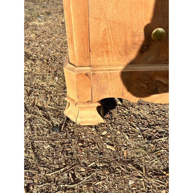 19th Century 19th Century French Burl Walnut Bleached Marble Top Chest of Drawer / Commodes For Sale - Image 5 of 12