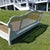 Mid 20th Century French Provincial Style Painted Cane Settee Sofa For Sale - Image 14 of 17