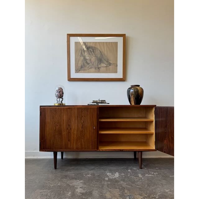 1960s Poul Hundevad Rosewood Credenza For Sale - Image 13 of 16