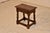 19th Century English Oak Carved Joint Stool For Sale - Image 4 of 7