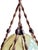 Braided Macramé Sisal and Marbled Glass Globe Pendant Lamp by Temde, 1970s For Sale - Image 12 of 18