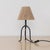 2020s Panoplie Petite Iron Tripod Lamp, Rope Shade For Sale - Image 5 of 10