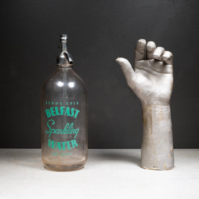 Early 20th Century Antique Belfast Sparkling Water Seltzer Siphon Bottle c.1930 For Sale - Image 5 of 7