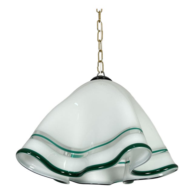 Murano Glass Pendant in the style of Venini, 1960s For Sale