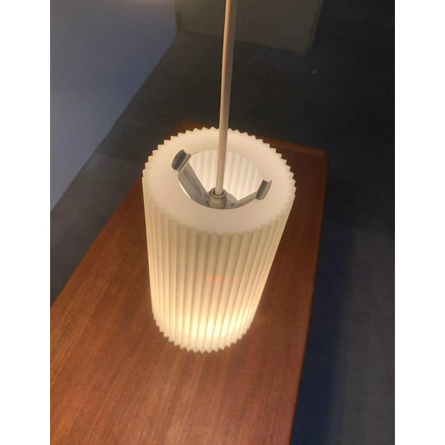 Mid-Century Modern Minimalist Plastic Pendant Lamp from Erco, Germany, 1960s For Sale - Image 9 of 9