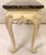 Mid 20th Century Gorgeous Painted Console With Brown Marble Table Top For Sale - Image 10 of 15