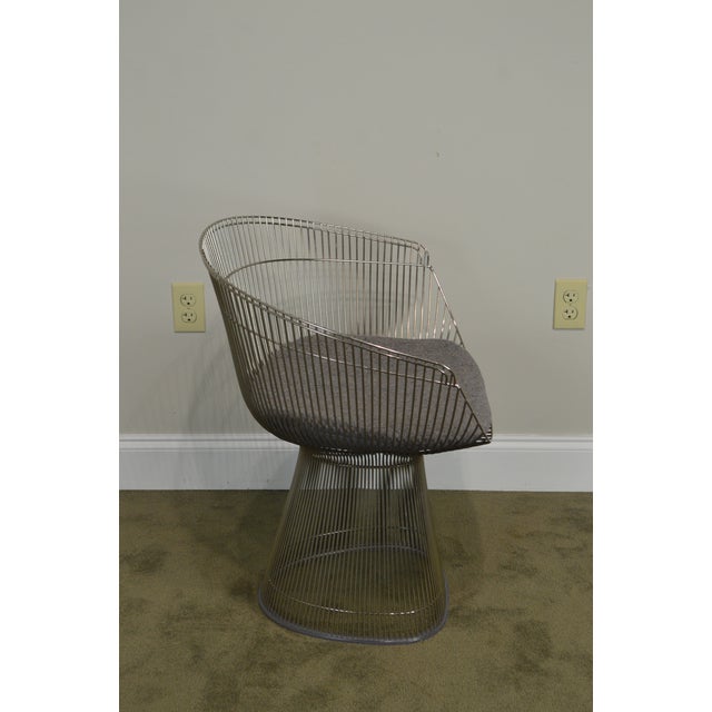 Knoll Warren Platner Nickel Plated Sculptural Steel Wire ...