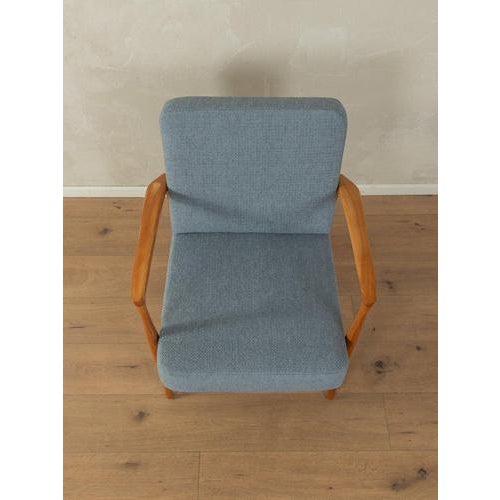 Armchair in Cherry Frame, 1960s For Sale - Image 5 of 9