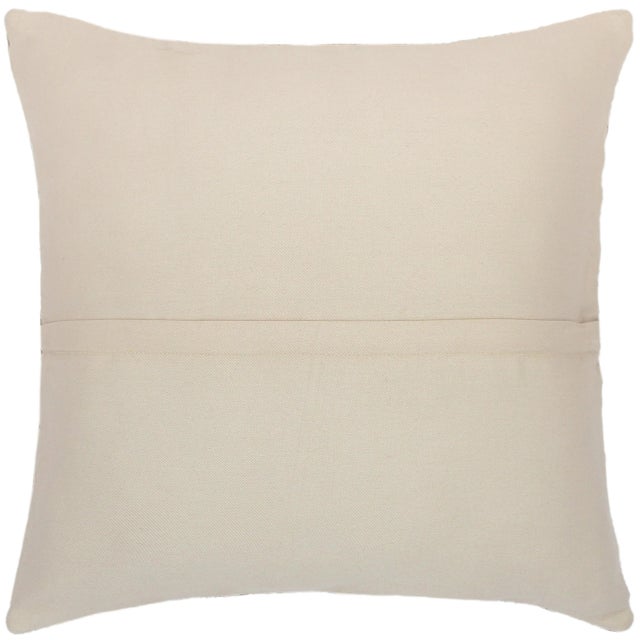 2000 - 2009 Shabby Chic Turkish Hand Woven Kilim Throw Pillow For Sale - Image 5 of 5